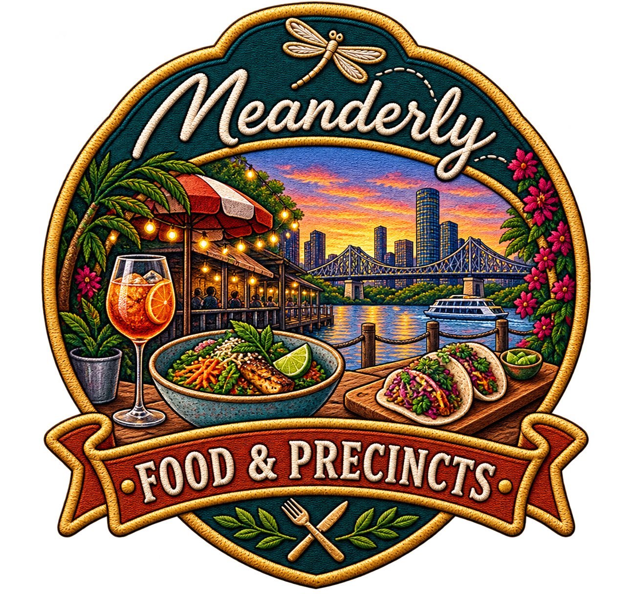 Food & Precincts badge